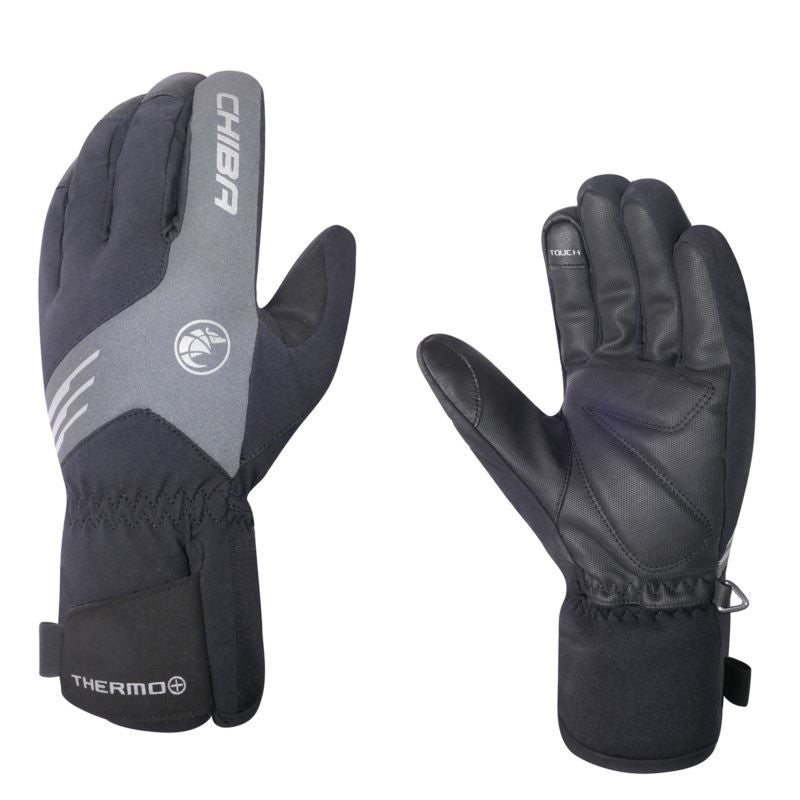 CHIBA THERMO PLUS Gloves Black fekete kesztyű