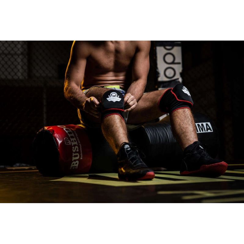 DBX Bushido Protectors - Elastic Knee Pads with Shock Absorbing Layer ARP-2109 protectors and knee pads, strippers, sleeves