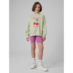 Girls' loose sweatshirt without hood 4F 4FJRSS26TSWSF2903-47S 158/164 kapucnis pulóver