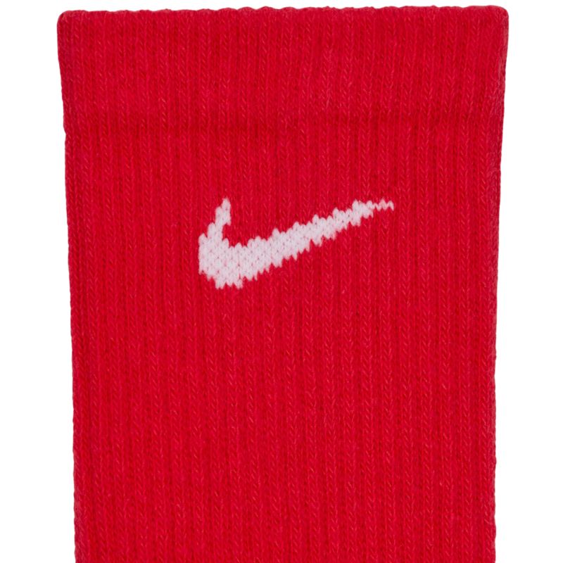 Nike Everyday Plus Cushioned Socks 3 Pairs Red, White, Navy SX6888 996 Ruházat