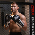 DBX Bushido 10oz Boxing Gloves - Phantom White - Valor Series fehér kesztyű