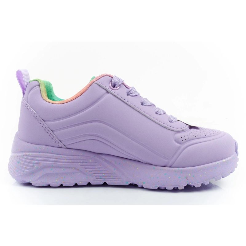 Skechers Uno Lite children's sports sneakers purple comfortable lila utcai cipő