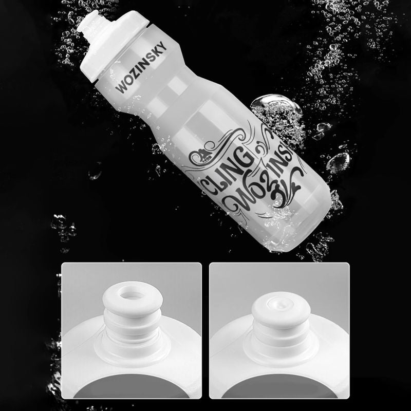 Wozinsky WBR-01T 750ml Bicycle Bottle - Transparent kulacs 304004-198900