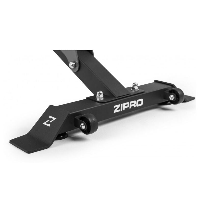 Zipro SUPERSET Adjustable Workout Bench Adjustable Backrest Adjustable Seat Gym, Home Black fekete edzőfelszerelés 33223