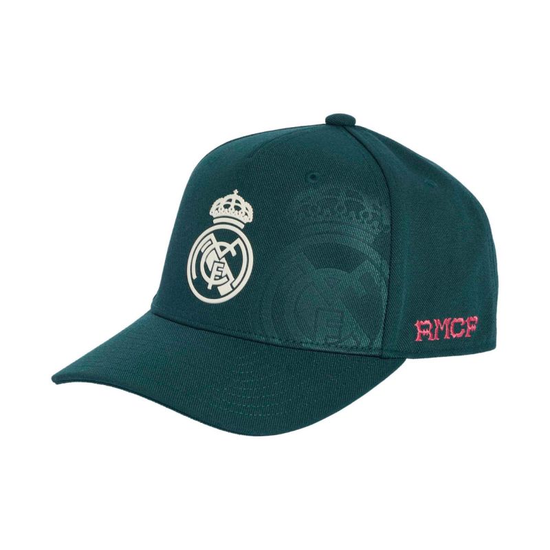 Adidas Real Madrid RMCF Away Snap Back Cap Green dorośli l (xl) kiegészítő KS8120