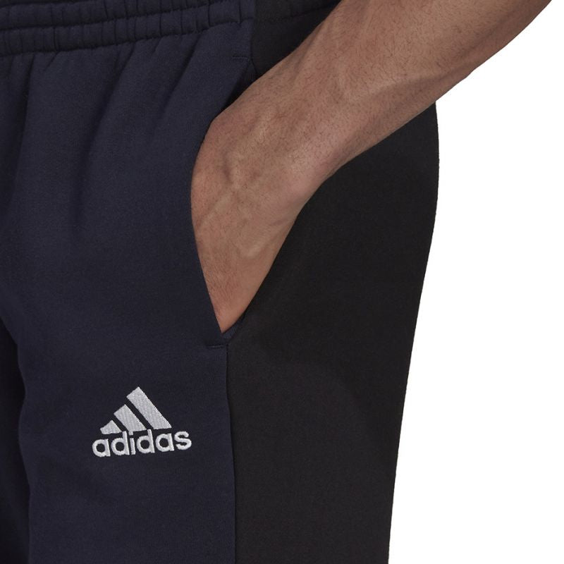 adidas Essentials Colorblock Fleece M HK2884 pants Polár pulóver