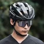 Rockbros LK-79 Bike Helmet 58-62 cm - Black czarny helmets, lights