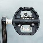 Rockbros M108 Nylon Half-Lock Double-Sided Bicycle Pedals - Black