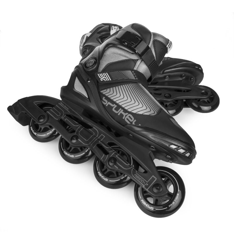 Spokey Revo BK/GR SPK-929432 roller skates, year 38 Szabadidő kiegészítő