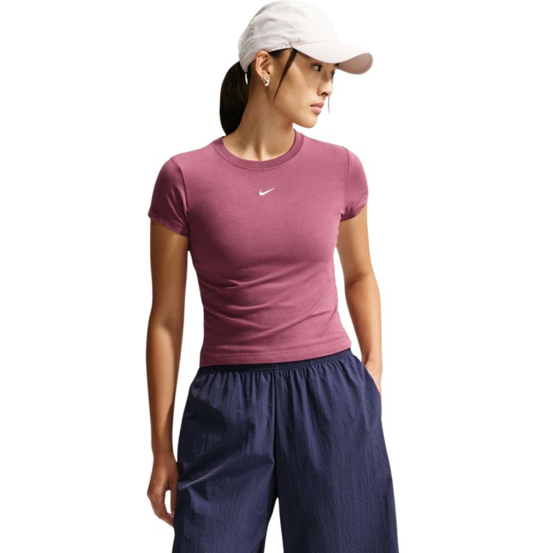 Nike Sportswear Chill Knit Women's T-Shirt rózsaszín póló FV5508654