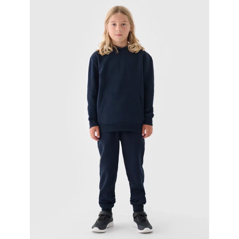 4F Jr sweatpants 4FJWMM00TTROM0811-31S sötétkék melegítőnadrág