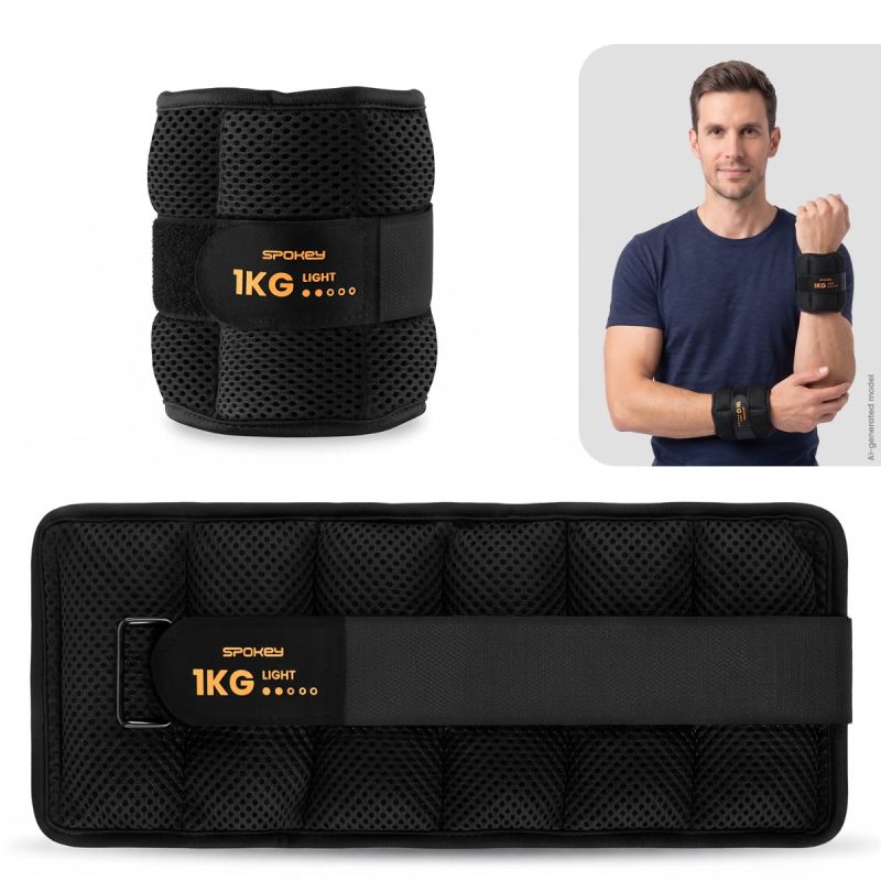 Spokey Set of 2 ACTIVE FORM wrist or ankle weights, készlet SPK-947326