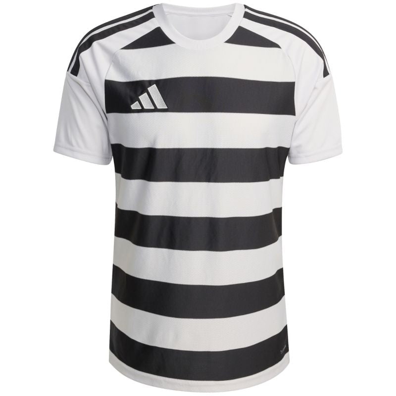 Adidas Hooped 26 Jersey Men’s T-Shirt Grey-Black fekete férfi póló KF3396