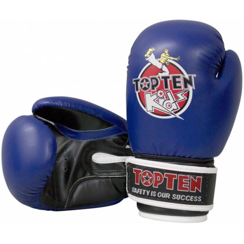 TOP TEN RPU-TT KIDS Boxing Gloves 8 oz czerwony kesztyű
