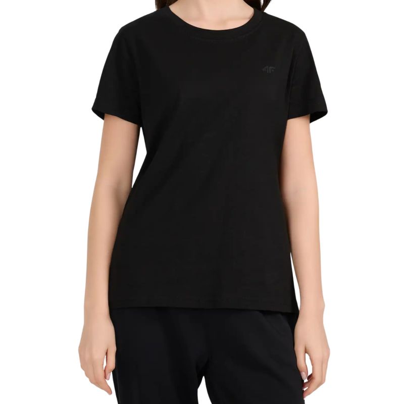Women's T-shirt 4F F3308 deep 4FWMM00TTSHF3308 20S fekete póló