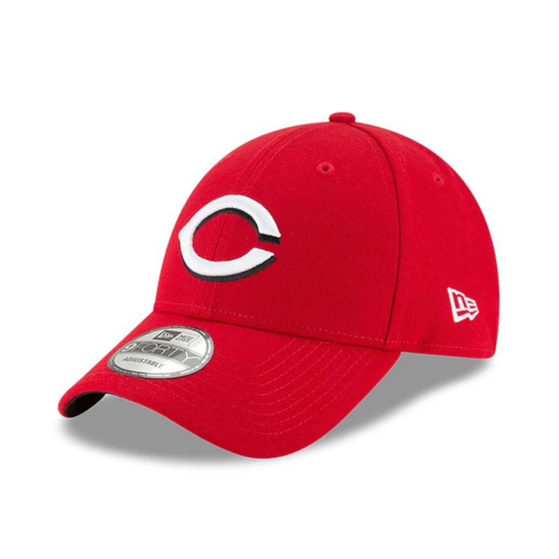 New Era 9FORTY The League MLB Cincinnati Reds Red Cap - uniwersalny baseball sapka