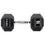 HMS HEX PRO dumbbell 16 kg szürke póló 17-66-117