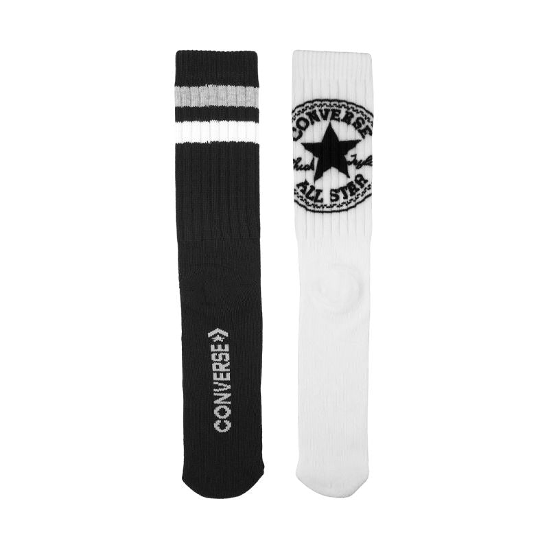 Converse 2-pack socks white, black E744A Ruházat