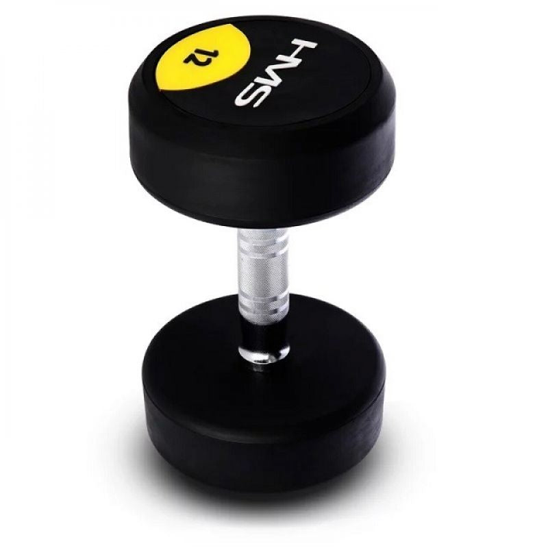 HMS Rubber-coated dumbbell 12kg HG PRO súlyzó 17-66-155