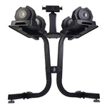 Half Human Adjustable Dumbbell Stand fekete edzőfelszerelés SFIT-P-HH30004