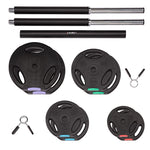 HMS Composite barbell/plates 42kg GSP40 póló 17-57-025
