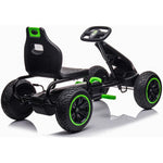 Enero 18 Pedal Go-Kart Black And Green zöld toys