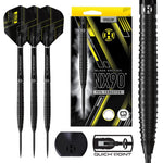 Harrows NX-90 Edition QP darts 90% steeltip fekete kiegészítő NX-90BlackEditionQP