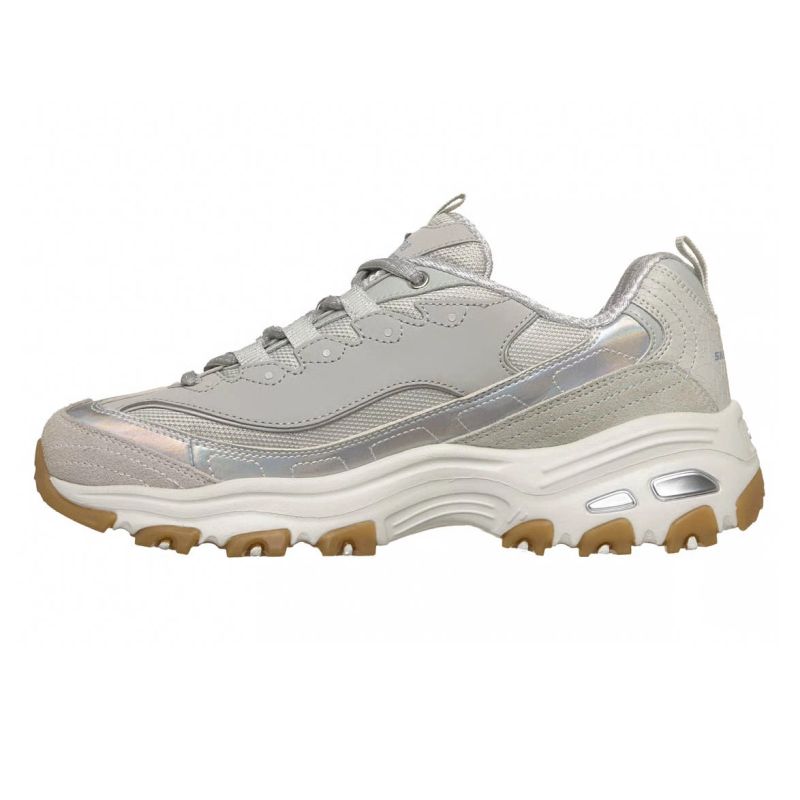 Skechers D'Lites Dazzling Shine 150556-GRY Gray szürke utcai cipő