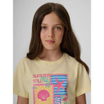 4F Girls' regular printed T-shirt ruházat 4FJRSS26TTSHF4418-73S