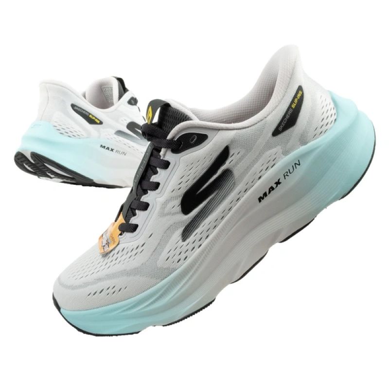 Skechers men's sports sneakers Max Run SLIP-INS fehér futócipő