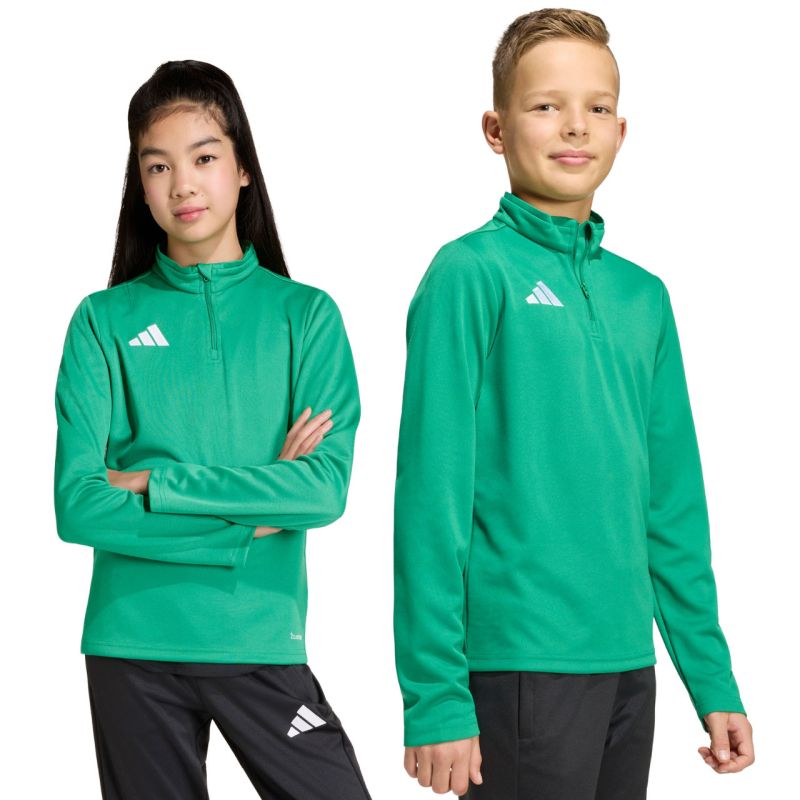 adidas Entrada 26 Training Top green JZ6632 kids' sweatshirt 104cm kapucnis pulóver