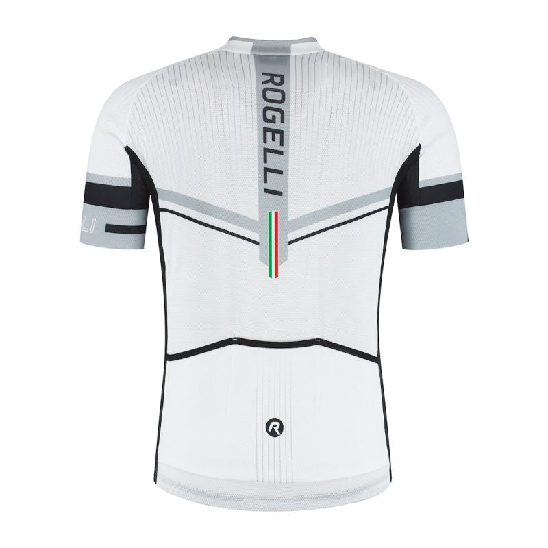 Rogelli Gara Mostro II Jersey White-Silver szürke kerékpáros ruha SIRS1000000.100.XL