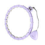 HMS Hula hoop HHM14 with magnets, weight and counter purple lila edzéssegítő 17-44-579
