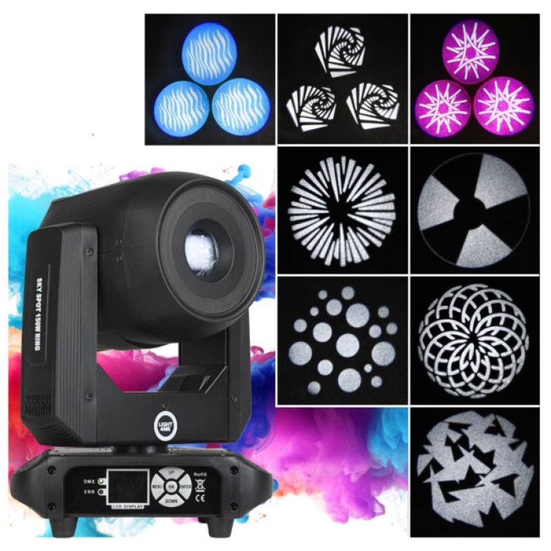 SKY SPOT 150W RING moving head spot