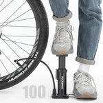 Rockbros 4522L Ultralight Foot Bicycle Pump - Black fekete pumps