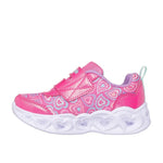 Skechers Kids' Casual HEART LIGHTS BOOGIE LAND 303258N HPMT utcai cipő