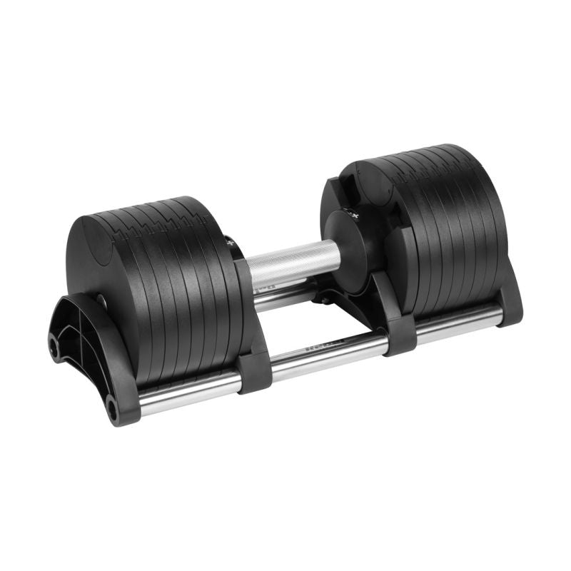 Rebel Active Adjustable Cast Iron Dumbbell Automatic 36kg, 2kg Stroke edzőfelszerelés RBA-2332-36