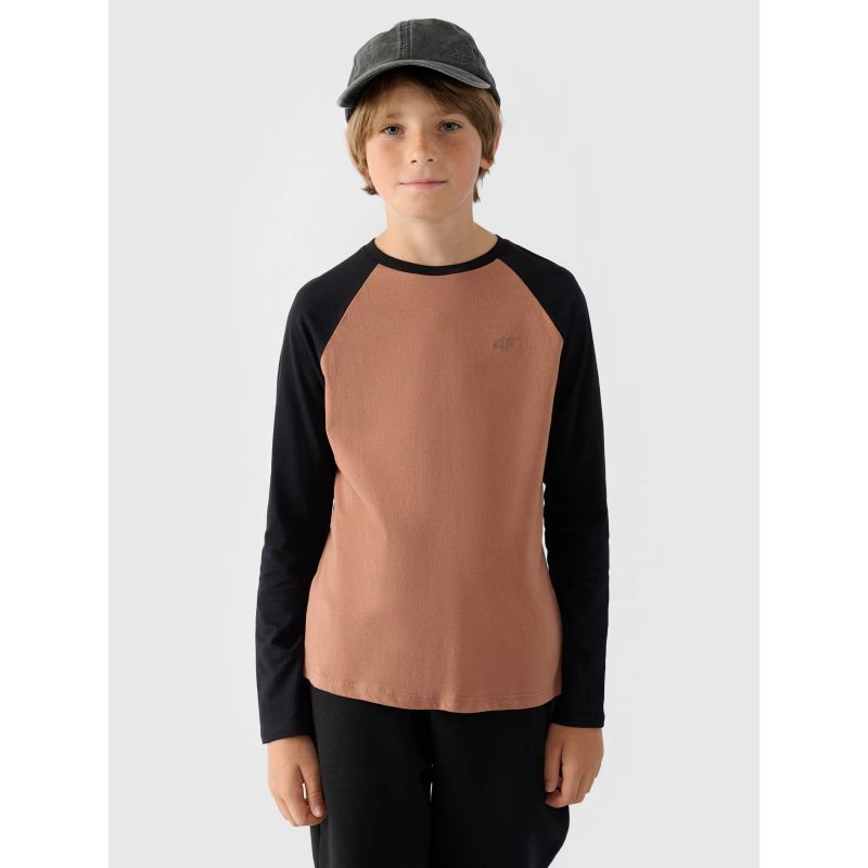 4f Longsleeve regular plain boys Junior 4FJWAW24TLONM293-65S General