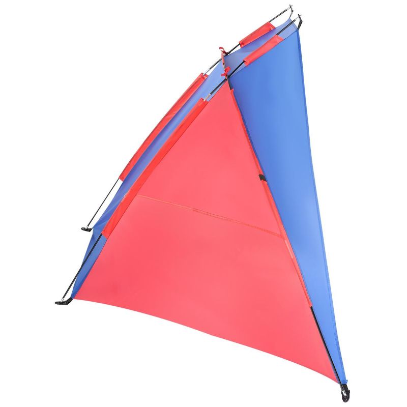 Enero BEACH SHELTER SUN BLUE-RED CAMP piros tents, tourist equipment