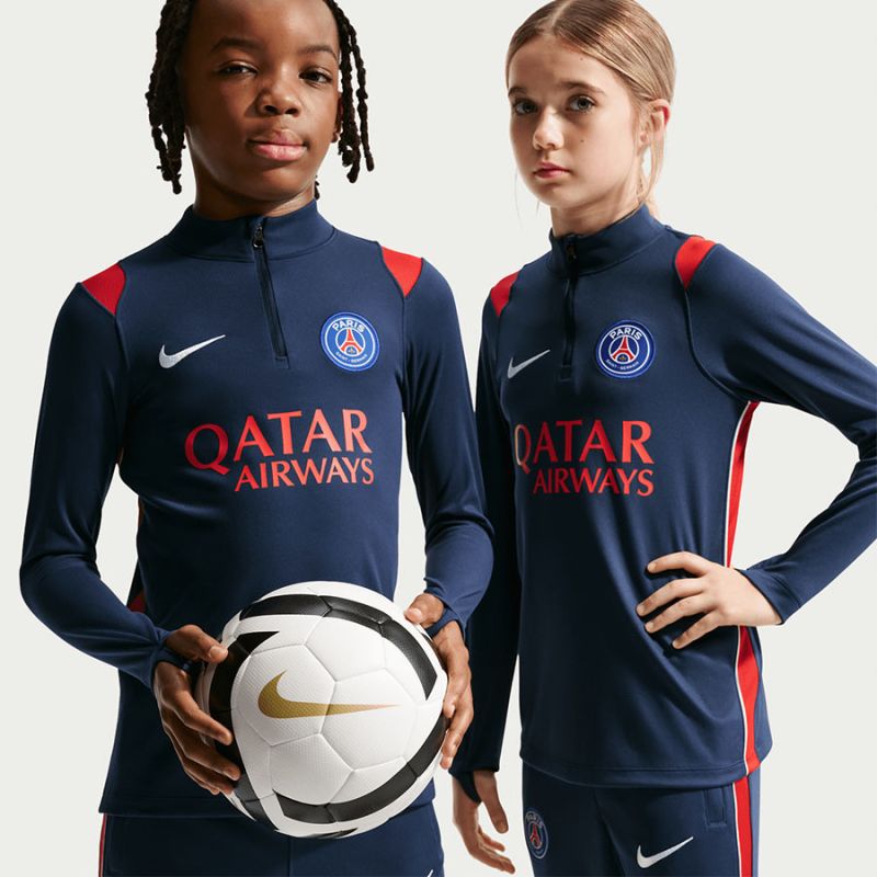 Nike PSG Strike Drill Top Junior sweatshirt s (128-137) kapucnis pulóver II1669-410