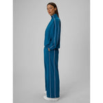 Women's quick-drying wide-leg trousers 4F