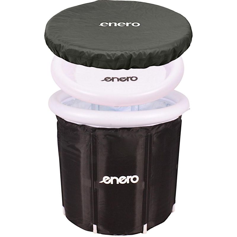 Enero WARM SWIMMING POOL ICE BATH fekete furniture