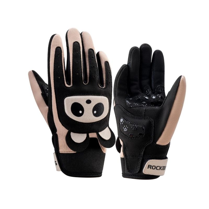 Rockbros children's sports gloves black- rózsaszín kapuskesztyű SI16310008001