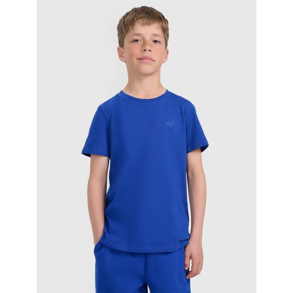 4f Boy's regular plain T-shirt 4FJRAW25TTSHM3260-36S Ruházat