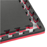 DBX Bushido Exercise mat with Safety Certificate - Puzzle 1x1m - Tatami fekete mats, puzzle, training equipment