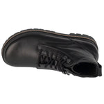 Birkenstock Highwood Lace Mid W 1028159 Black fekete bakancs