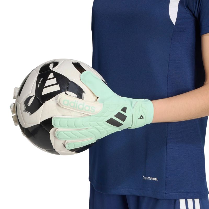 Adidas Copa Club Kids' Goalkeeper Gloves Mint and White fehér kesztyű KE9735