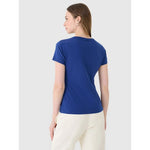 Women's slim T-shirt with print 4F 4FWMM00TTSHF2674-31S 2xl póló