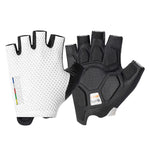 Rockbros ROAD TO SKY Short Shock Absorbing Cycling Gloves L - White l \ biały kesztyű 16220043002-211642