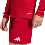 Adidas Entrada 26 Long Sleeve Jersey Kids’ Red piros gyerek póló KF5878